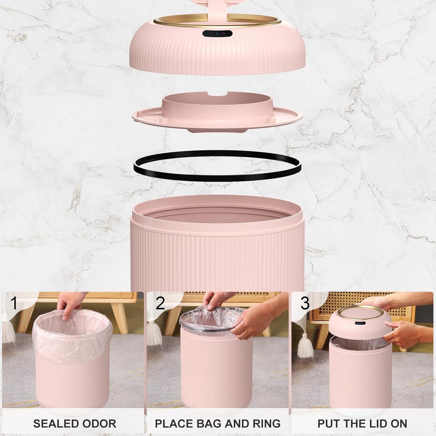 Joslife Smart Trash Can - Joslife