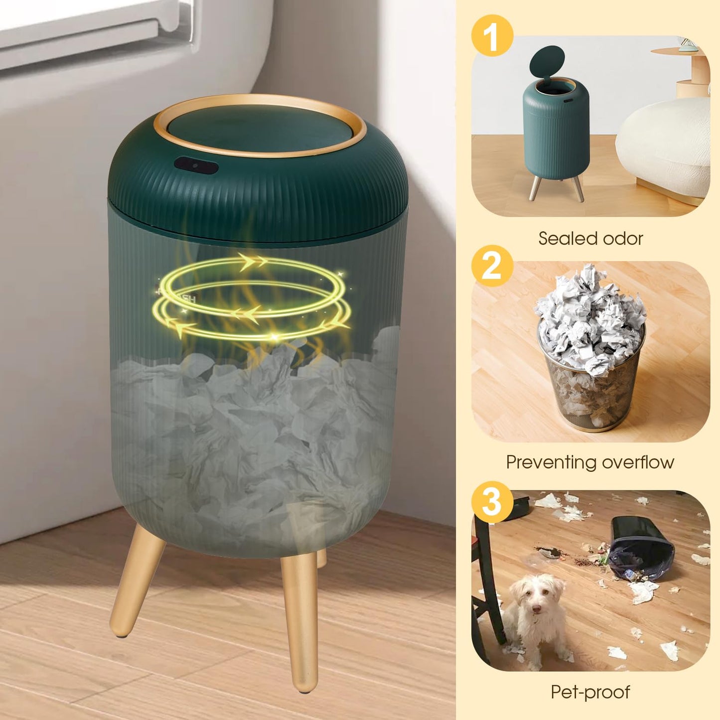 Joslife Smart Trash Can - Joslife