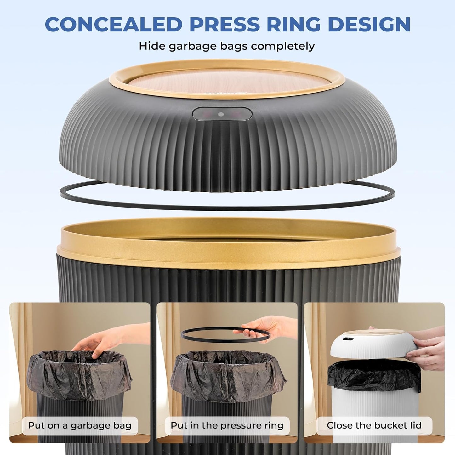 Joslife Smart Trash Can - Joslife