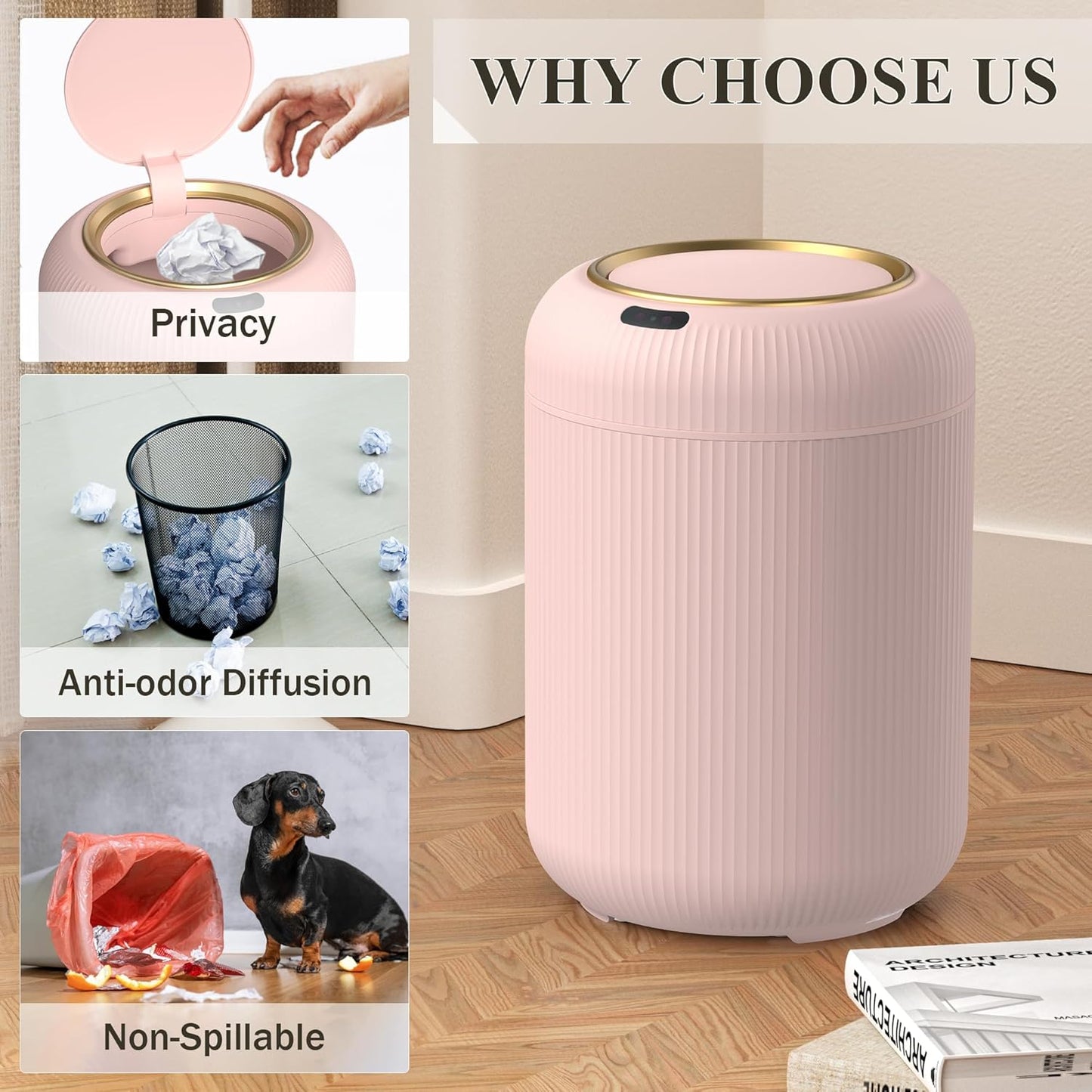 Joslife Smart Trash Can - Joslife